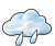 30% Chance Rain Shower