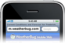 Mobile Weather for SmartPhones